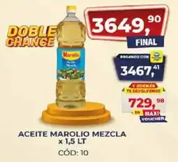 Maxiconsumo Marolio aceite mezcla oferta