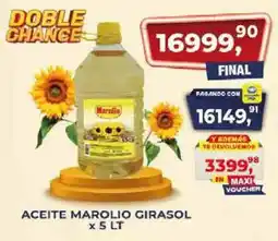 Maxiconsumo Marolio aceite girasol oferta