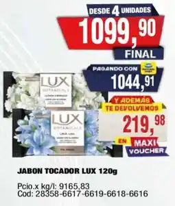 Maxiconsumo Lux jabon tocadador oferta