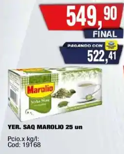Maxiconsumo Marolio yerba mate oferta