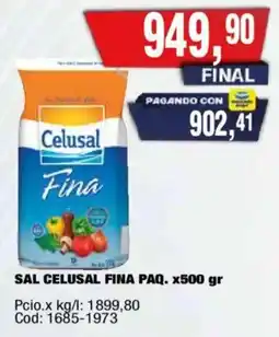 Maxiconsumo Celusal sal fina oferta