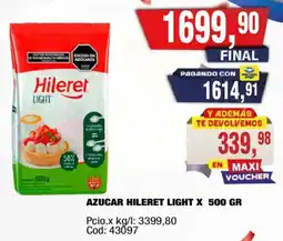 Maxiconsumo Hileret azucar light oferta