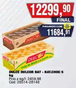 Maxiconsumo Dulcor dulce bat - bat.choc oferta