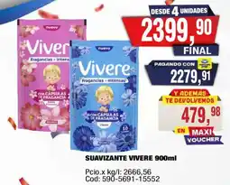 Maxiconsumo Vivere suavizante oferta