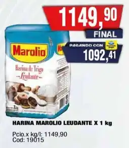 Maxiconsumo Marolio harina de trigo leudante oferta