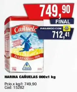 Maxiconsumo Cañuela harina tipo 000 oferta