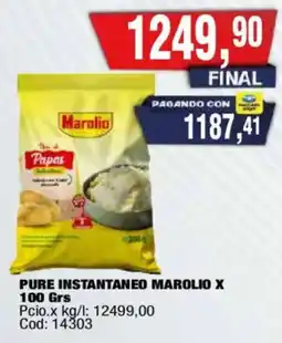 Maxiconsumo Marolio pure instantaneo oferta
