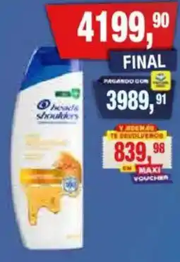 Maxiconsumo Head & Shoulders champú oferta
