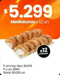 Changomas Medialunas oferta