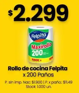 Changomas Felpita rollo de cocina oferta