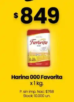Changomas Favorita harina 000 oferta