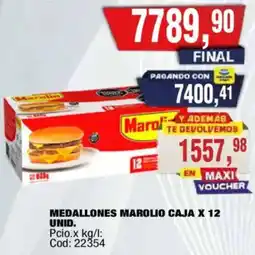 Maxiconsumo Marolio medallones oferta