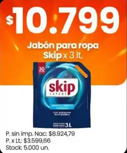 Changomas Skip jabón para ropa oferta