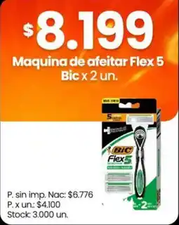 Changomas Bic maquina de afeitar flex 5 oferta
