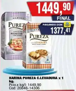 Maxiconsumo Pureza harina c.levadura oferta