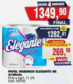 Maxiconsumo Elegante papel higienico oferta