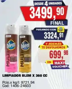 Maxiconsumo Blem limpiador multi oferta