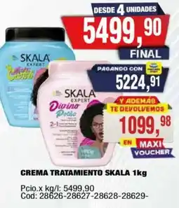 Maxiconsumo Skala crema tratamiento oferta