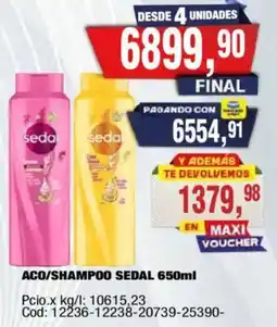 Maxiconsumo Seda aco/shampoo oferta