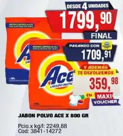 Maxiconsumo Ace jabon polvo oferta