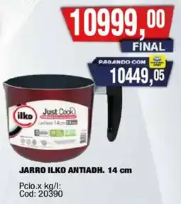 Maxiconsumo Ilko jarro antiadherente oferta