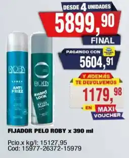 Maxiconsumo Roby fijador pelo oferta
