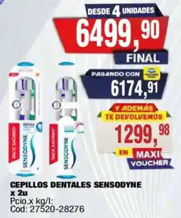Maxiconsumo Sensodyne cepillos dentales oferta