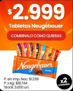 Changomas Neugebauer tabletas oferta
