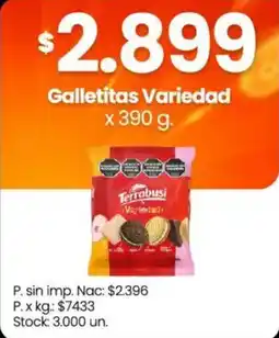 Changomas Terrabusi galletitas variedad oferta