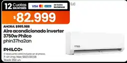 Changomas Philco aire acondicionado inverter oferta
