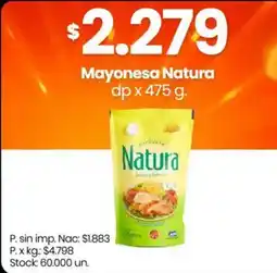 Changomas Natura mayonesa oferta