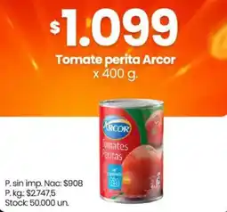 Changomas Arcor tomate perita oferta