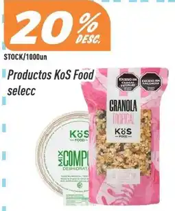 Supermercados Comodin KoS Food granola tropical oferta
