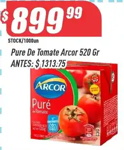 Supermercados Comodin Arcor pure de tomate oferta