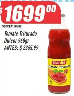 Supermercados Comodin Dulcor tomate triturado oferta
