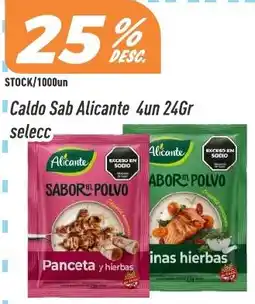 Supermercados Comodin Alicante caldo sab alicante 4un 24gr oferta