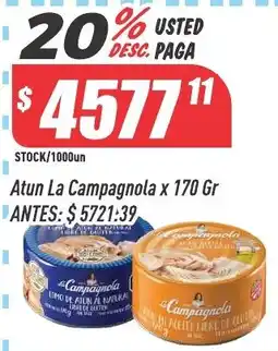 Supermercados Comodin Atun La Campagnola oferta