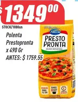 Supermercados Comodin Arcor polenta prestopronta oferta