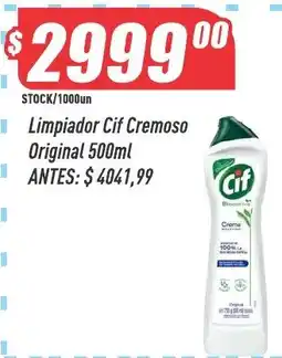 Supermercados Comodin Cif limpiador cremoso original oferta