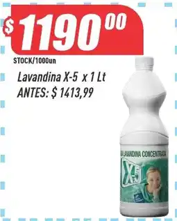 Supermercados Comodin Lavandina X-5 oferta