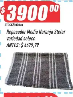Supermercados Comodin Stelar repasador media naranja oferta