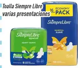 Supermercados Comodin Siempre Libre toalla oferta
