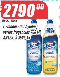 Supermercados Comodin Ayudin lavandina gel limpiador oferta