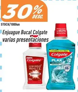 Supermercados Comodin Colgate enjuague bucal varias presentaciones oferta