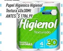 Supermercados Comodin Higienol papel higienico texturado oferta