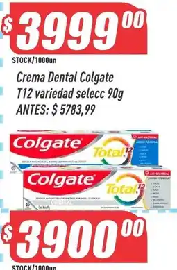 Supermercados Comodin Colgate crema dental variedad selecc oferta