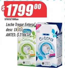 Supermercados Comodin Tregar leche entera oferta