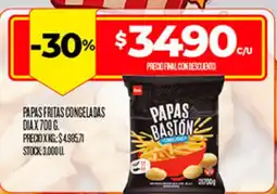 Supermercados DIA DIA papas fritas congeladas oferta