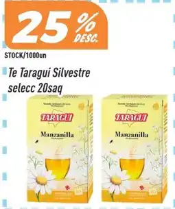 Supermercados Comodin Taragui te silvestre selecc oferta