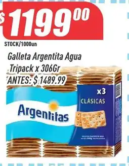 Supermercados Comodin Argentilas galleta argentita agua oferta